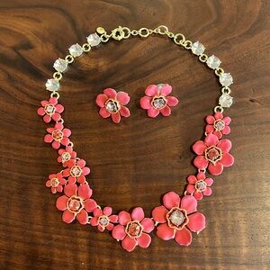 J. Crew necklace and earrings